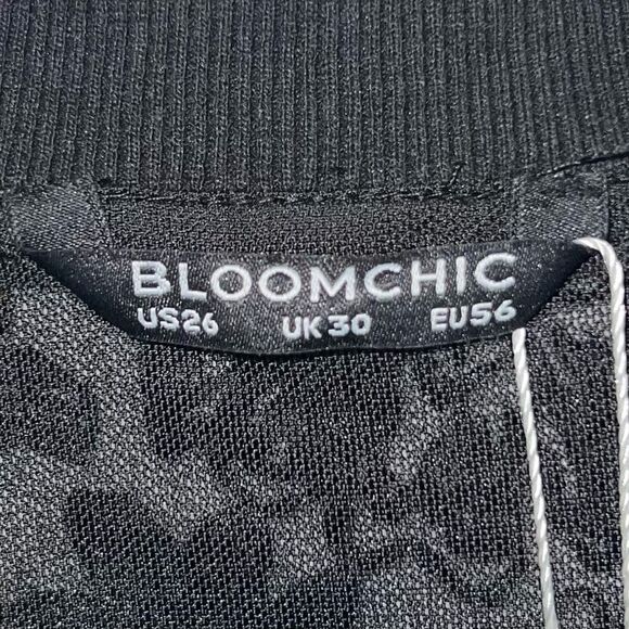 Bloomchic Double Lace Varsity‎ Jacket - Picture 6 of 15